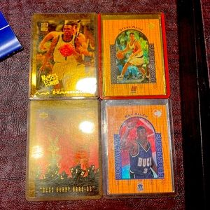 Penny hardaway, Steve Nash , Michael Jordan and bugs bunny card ray Allen